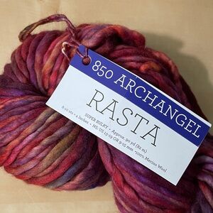 Malabrigo Rasta Yarn - Archangel super bulky yarn
